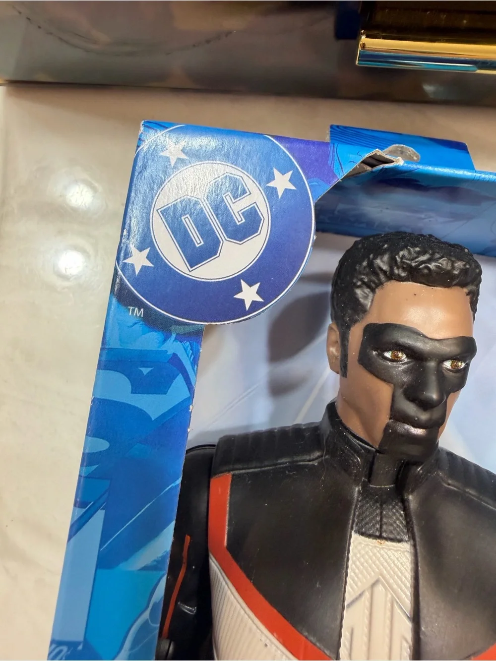 NIB DC Comics Superman Movie Mr. Terrific 12” Action Figure Spin Master